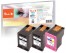 319215 - Peach Spar Pack Plus Druckköpfe kompatibel zu HP No. 901XL, CC654AE*2, CC656AE